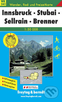 Innsbruck - Stubai - Sellrain - Brenner 1:50 000
