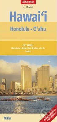 Hawaii - Honolulu, O'ahu 1 : 150000 - kniha z kategorie Mapy