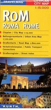 Rom/Roma/Rome 1:15 000 - kniha z kategorie Mapy