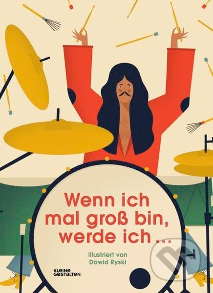 Wenn ich mal groß bin, werde ich ... - Dawid Ryski (ilustrátor) - kniha z kategorie Naučné knihy