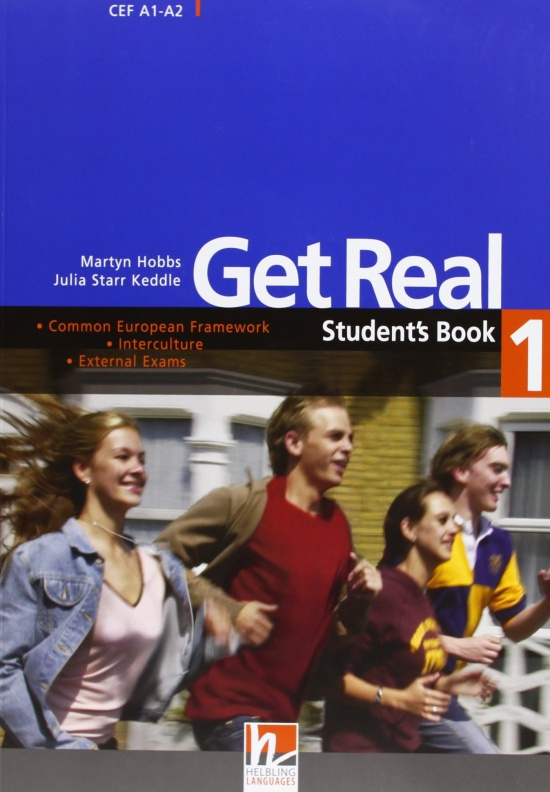 GET REAL Level 1 Elementary Full edition Student´s Book + CD-ROM Helbling Languages