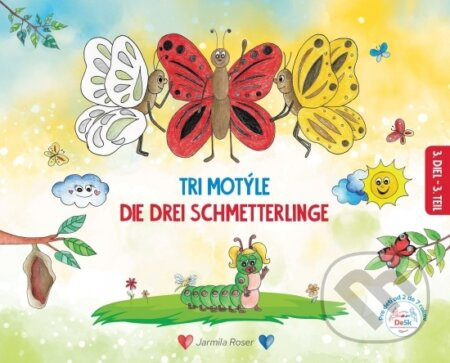 Tri motýle / Die drei Schmetterlinge (3. diel / 3. Teil) - kniha z kategorie Naučné knihy