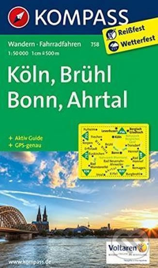 Köln - Brühl - Bonn - Ahrtal - kniha z kategorie Mapy