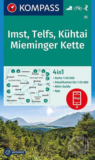 Imst, Telfs, Kühtai, Mieminger Kette - kniha z kategorie Odborné a naučné