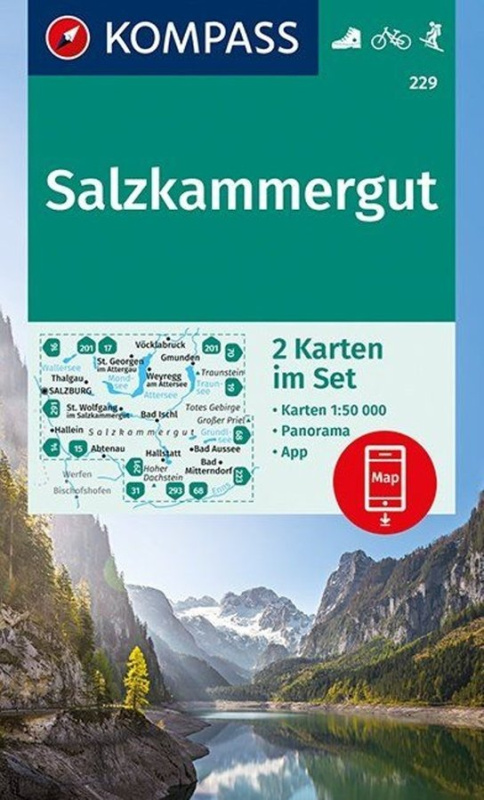 Salzkammergut 229 NKOM 1:50T -  Autor Neuveden