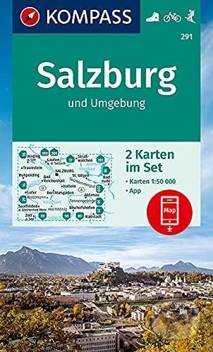 Salzburg u . U.  291   NKOM - kniha z kategorie Mapy Evropy