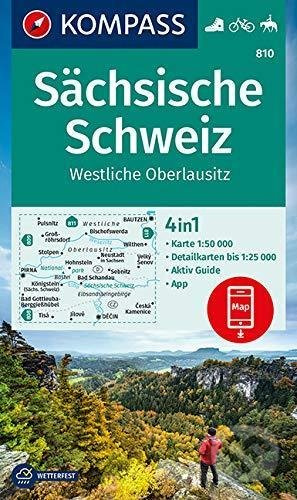 Sächsische Schweiz 810  NKOM - kniha z kategorie Mapy