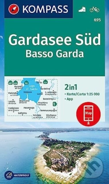 695 Gardasee Süd, Basso Garda 1: 25 000