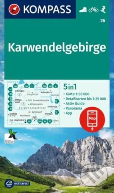 26 Karwendelgebirge 1: 50 000