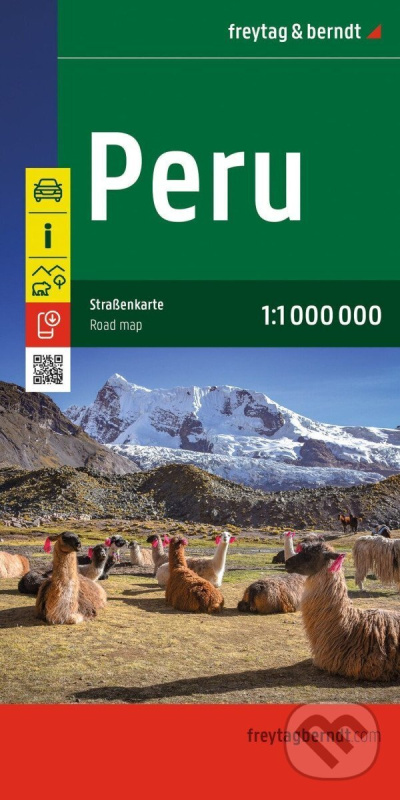 Peru 1 : 1 000 000 / silniční mapa,Peru 1 : 1 000 000 / silniční mapa