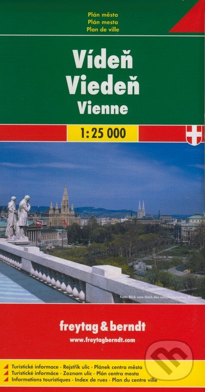 Vídeň 1:25 000 (Plán města)