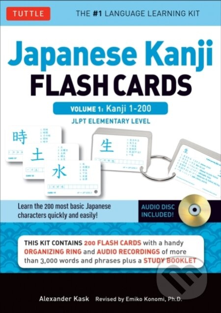 Japanese Kanji Flash Cards Kit Volume 1…