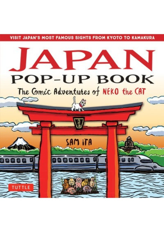 Japan Pop-Up Book, The Comic Adventures of Neko the Cat Tuttle Publishing