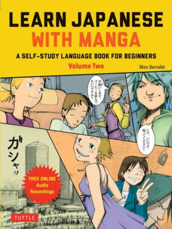 Learn Japanese With Manga 2 (A Self-Study Language Guide (free online audio)) - kniha z kategorie Jazykové učebnice a slovníky