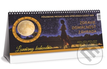 Lunárny kalendár 2025 - stolový