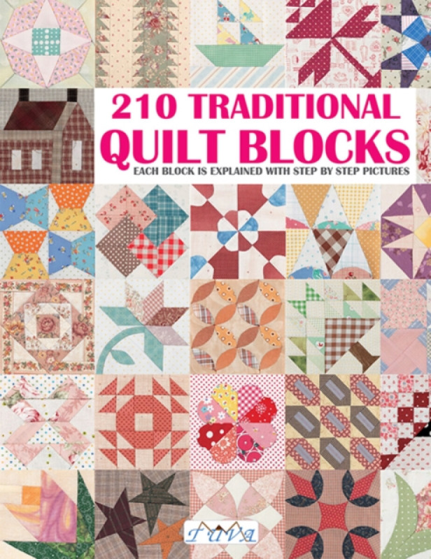 210 Traditional Quilt Blocks - Tuva Publishing