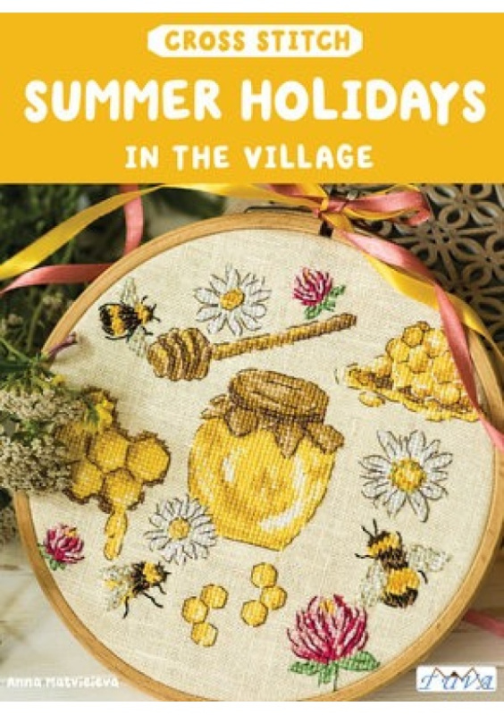 Cross Stitch Summer Holidays in the Village Tuva Publishing