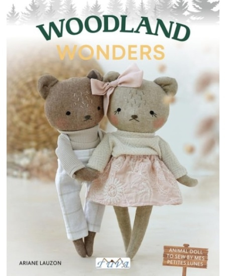 Woodland Wonders, Animal Doll to Sew by Mes Petites Lunes Tuva Publishing