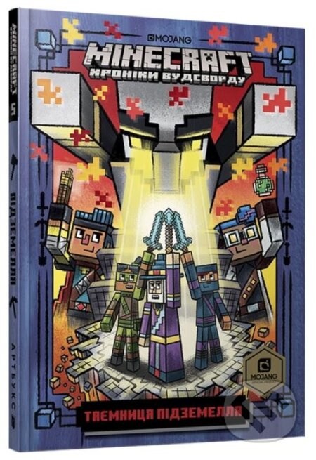 MINECRAFT Tayemnytsya pidzemellya - Nick Eliopulos, Alan Batson (ilustrátor) - kniha z kategorie Fantasy