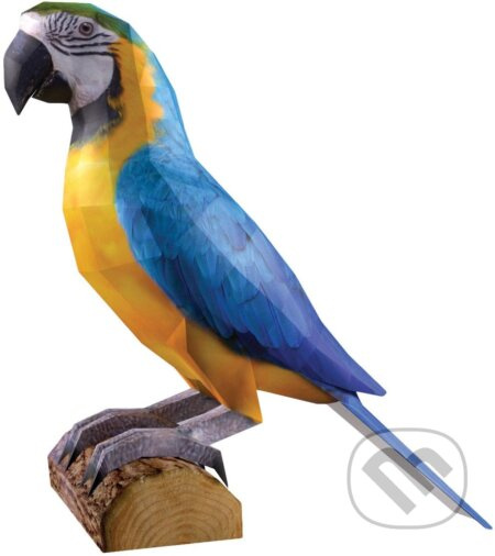 Ara Araucana (Papírový 3D model/37 dílků) - hra z kategorie Naučné knihy