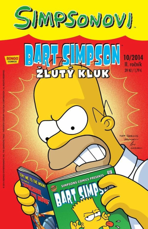 Bart Simpson 14 (10/2014): Žlutý kluk