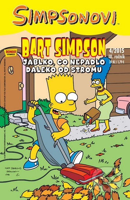 Bart Simpson 4/2015: Jablko, co nepadlo daleko od stromu - Matt Groening
