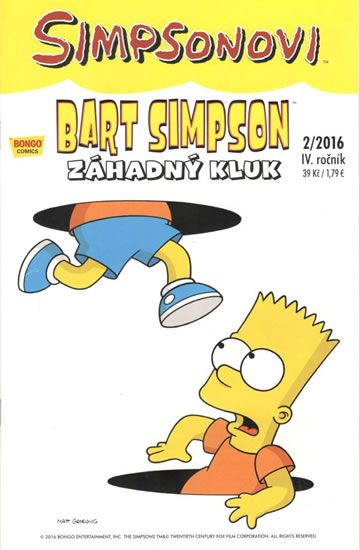Bart Simpson 2/2016: Záhadný kluk - Matt Groening