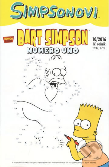 Simpsonovi - Bart Simpson 10/2016 - Numero uno