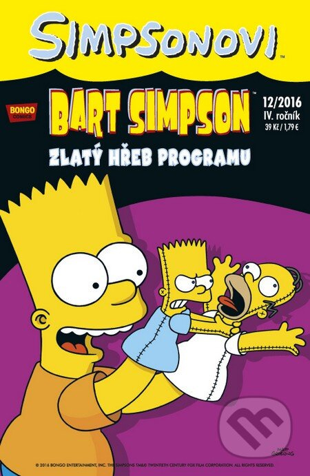 Bart Simpson 12/2016: Zlatý hřeb programu - kol.