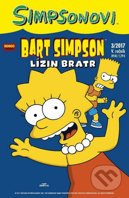 Bart Simpson 3/2017: Lízin bratr - kol.