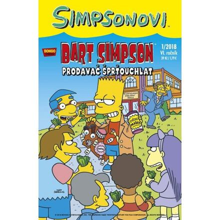 Bart Simpson 1/2018: Prodavač šprťouchlat - kolektiv autorů