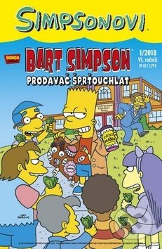 Bart Simpson 1/2018: Prodavač šprťouchlat - kolektiv autorů