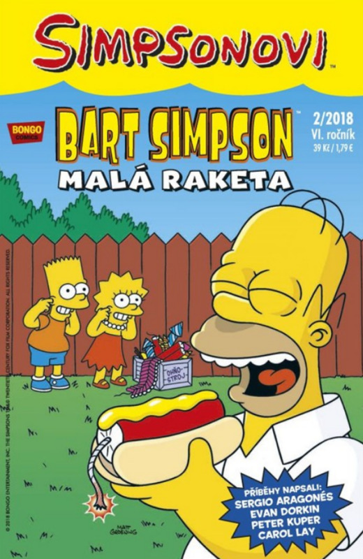 Bart Simpson 2/2018: Malá raketa - kol.