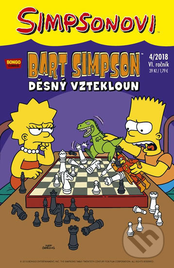 Bart Simpson 4/2018: Děsný vztekloun - kolektiv autorů