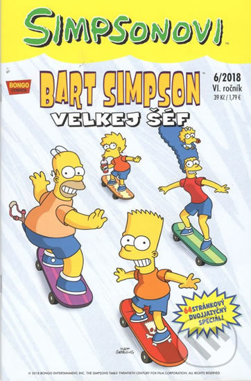Simpsonovi - Bart Simpson 6/2018 - Velkej šéf