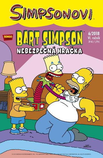 Bart Simpson 8/2018: Nebezpečná hračka - kolektiv autorů
