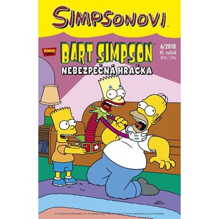 Bart Simpson 8/2018: Nebezpečná hračka - kolektiv autorů