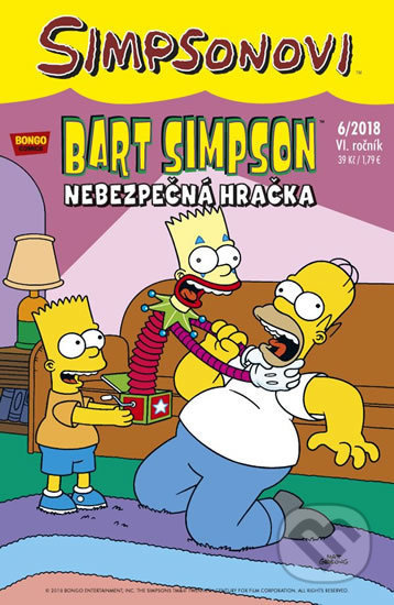 Bart Simpson 8/2018: Nebezpečná hračka - kolektiv autorů