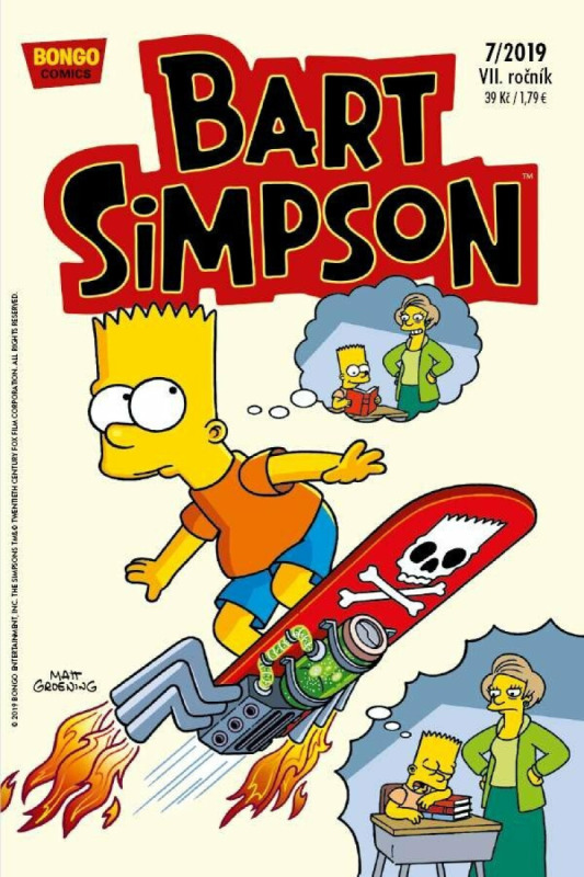 Bart Simpson 7/2019 - kolektiv autorů