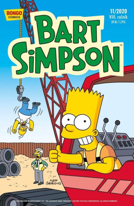 Bart Simpson 11/2020 - kolektiv autorů