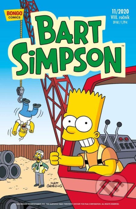 Bart Simpson 11/2020 - kolektiv autorů