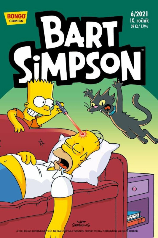 Bart Simpson 6/2021 - kolektiv autorů