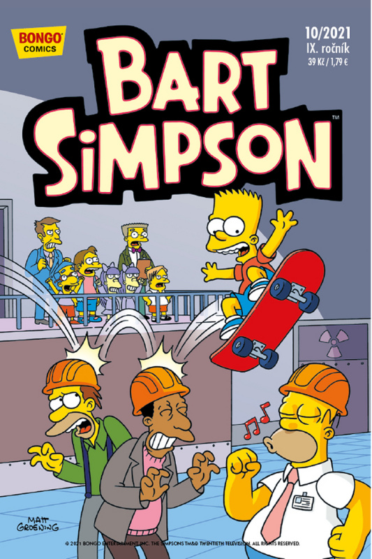 Bart Simpson 10/2021 - kolektiv autorů