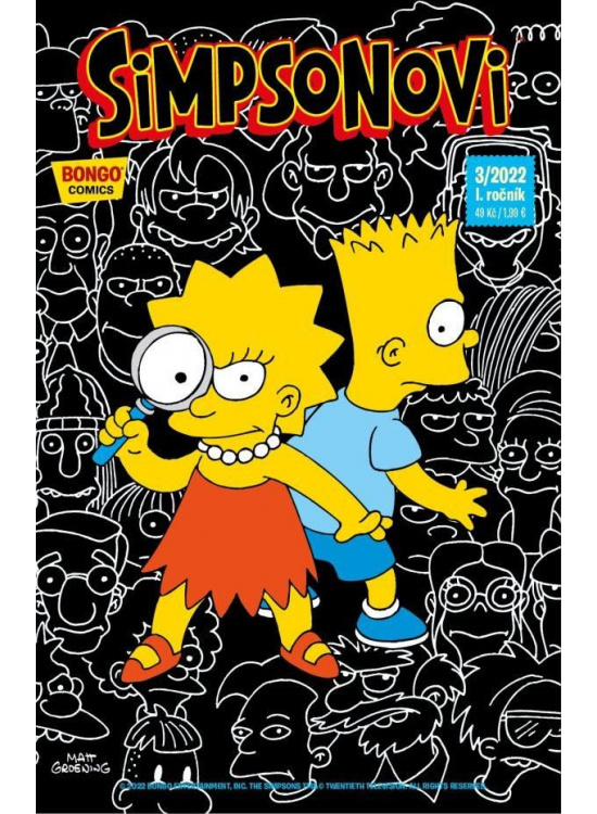 Simpsonovi 3/2022 - Matt Groening