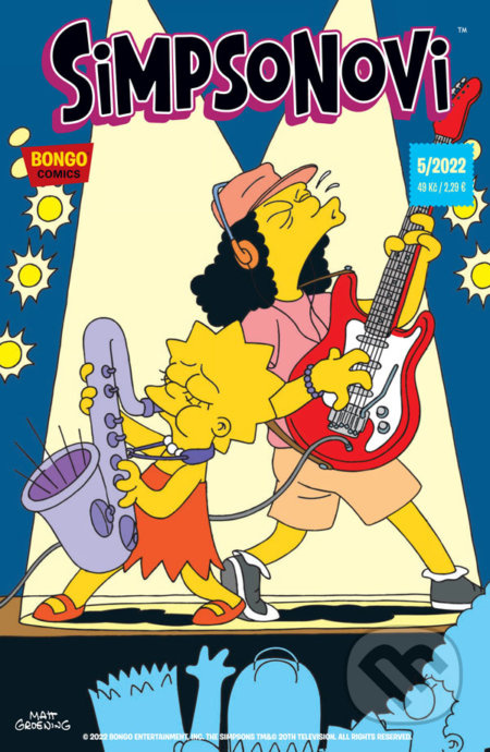 Simpsonovi 5/2022 - Matt Groening