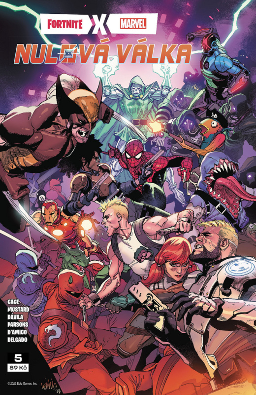 Fortnite X Marvel: Nulová válka 5 - Christos Gage, Donald Mustard