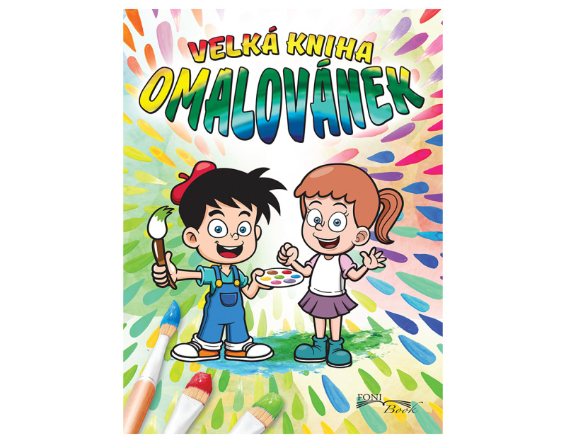 Velká kniha omalovánek - Kol.