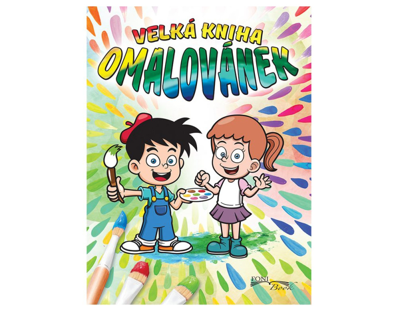Velká kniha omalovánek - Kol.