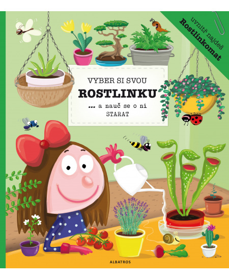Vyber si svou rostlinku a nauč se o ni starat ALBATROS