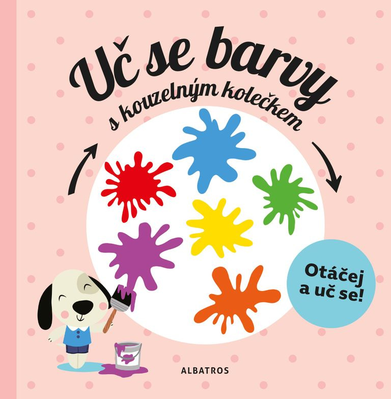 Uč se barvy s kouzelným kolečkem ALBATROS